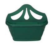 (image for) VENETIAN WALL PLANTER GREEN