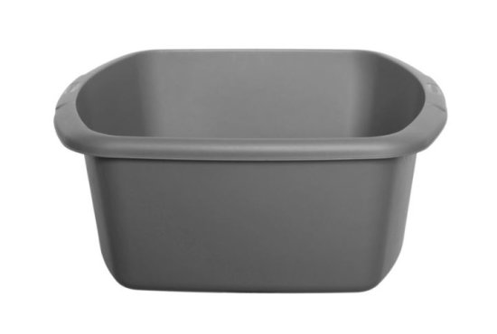 (image for) LARGE RECTANGULAR BOWL SILVER