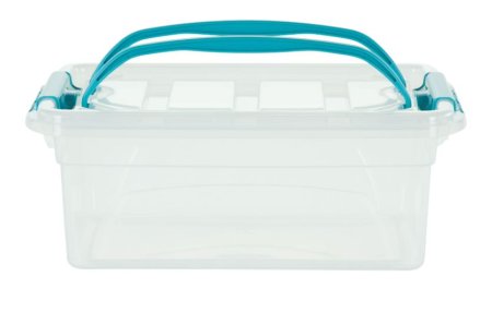 (image for) CARRY BOX+LID TEALGREEN HANDLE