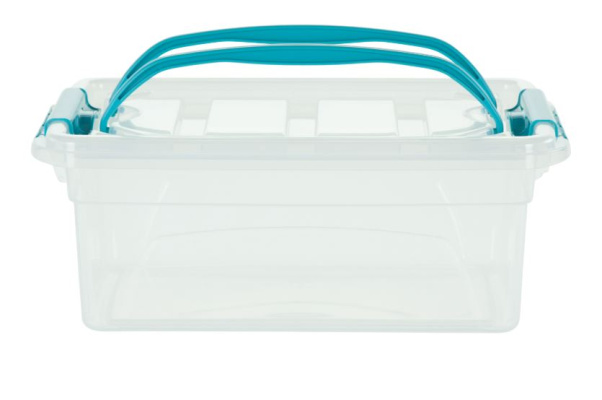 (image for) CARRY BOX+LID TEALGREEN HANDLE