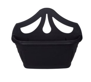 (image for) VENETIAN WALL PLANTER BLACK