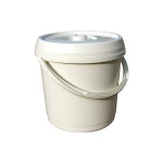 (image for) 14L BUCKET + LID CREAM