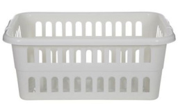 (image for) LAUNDRY BASKET RECT CREAM
