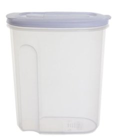 (image for) DRY FOOD CONTA+LID WHITE