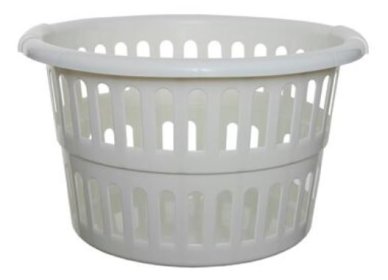 (image for) LAUNDRY BASKET ROUND CREAM