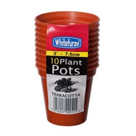 (image for) PLANT POT TERRACOTTA 3" 10SET