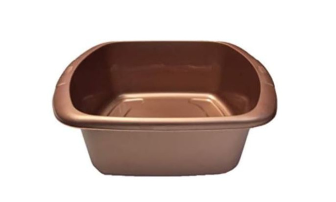 (image for) LARGE RECTANGULAR BOWL BROWN