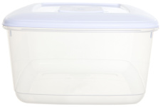 (image for) SQUARE FOOD BOX +WHITELID 10L