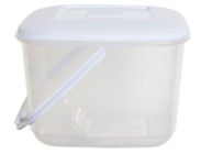 (image for) CANISTER FOOD BOX + WHITE LID