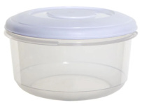 (image for) ROUND FOOD CONTA+LID WHITE