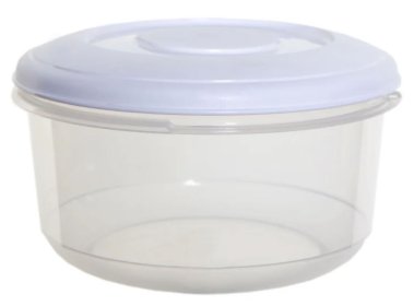 (image for) ROUND FOOD CONTA+LID WHITE