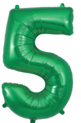 (image for) OT FOIL BALLOON NO.5 GREEN