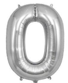 (image for) OT FOIL BALLOON NO.0 SILVER