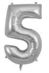 (image for) OT FOIL BALLOON NO.5 SILVER