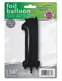 (image for) OT FOIL BALLOON NO.1 BLACK