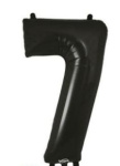 (image for) OT FOIL BALLOON NO.7 BLACK