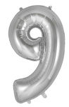 (image for) OT FOIL BALLOON NO.9 SILVER
