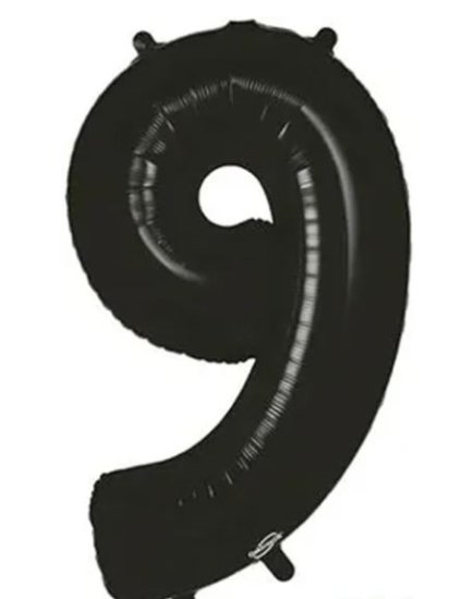 (image for) OT FOIL BALLOON NO.9 BLACK