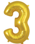 (image for) OT FOIL BALLOON NO.3 GOLD