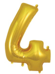 (image for) OT FOIL BALLOON NO.4 GOLD