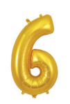 (image for) OT FOIL BALLOON NO.6 GOLD
