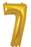 (image for) OT FOIL BALLOON NO.7 GOLD
