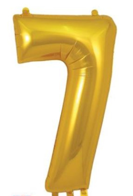 (image for) OT FOIL BALLOON NO.7 GOLD