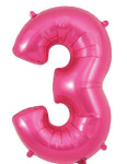 (image for) OT FOIL BALLOON NO.3 PINK