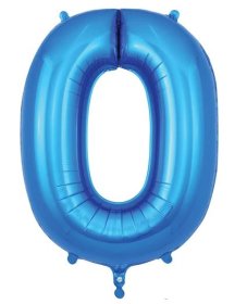 (image for) OT FOIL BALLOON NO.0 BLUE