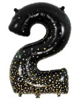 (image for) OT FOIL BALLOON NO.2 BLK GOLD
