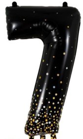 (image for) OT FOIL BALLOON NO.7 BLK GOLD