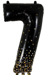(image for) OT FOIL BALLOON NO.7 BLK GOLD