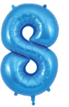 (image for) OT FOIL BALLOON NO.8 BLUE