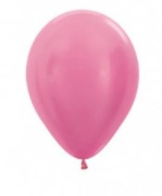 (image for) ST BALLOON SATIN FUCHSIA 50S