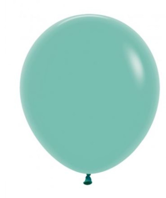 (image for) ST BALLOON F/AQUAMARINE 25S
