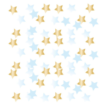 (image for) AS CONFETTI 1ST B\'DAY BLUE