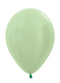 (image for) ST BALLOON SATIN GREEN 100S