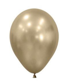 (image for) ST BALLOON METALLIC GOLD 50S