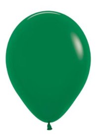 (image for) ST BALLOON F/FOREST GREEN 100S