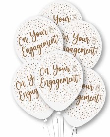 (image for) AS BALLOON WHITE-ENGAGEMENT 6S