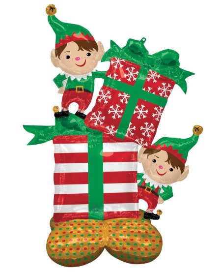 (image for) AS BALLOON AIRLOONZ XMAS ELVES