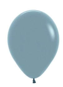 (image for) ST BALLOON PASTEL D/BLUE 50S