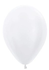 (image for) ST BALLOON SATIN PEARL 25S