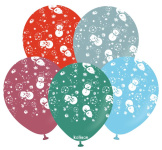 (image for) KS XMAS BALLOON-SNOWMAN 25S