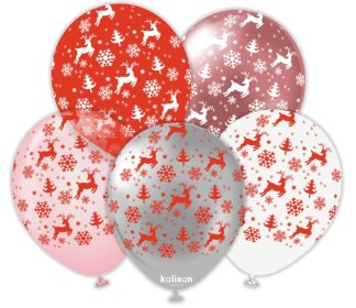 (image for) KS XMAS BALLOON-REINDEER 25S