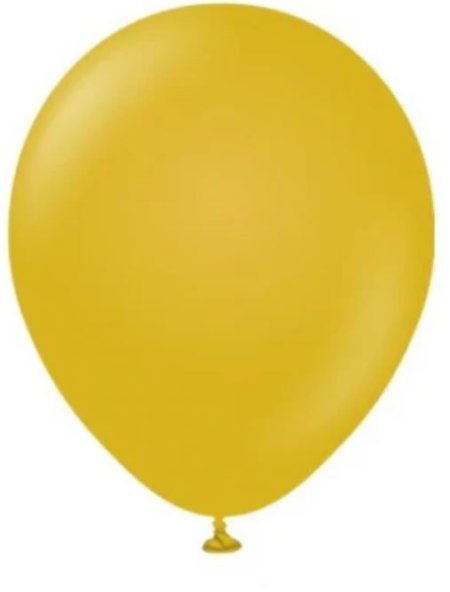 (image for) KS BALLOON R/MUSTARD 25S