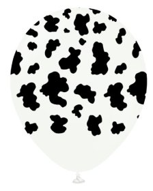 (image for) KS BALLOON COW WHITE 25S