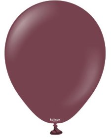 (image for) KS BALLOON STD/BURGUNDY 25S