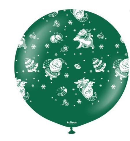 (image for) KS XMAS BALLOON-SANTA DGRN 25S