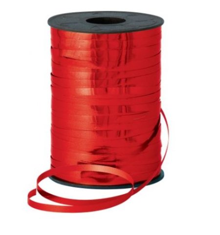 (image for) QT M/CURL RIBBON RED 250M
